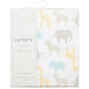 Carter's 100% Cotton Sateen 1 Pc Fitted